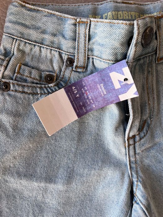 Calças de ganga Novas zippy