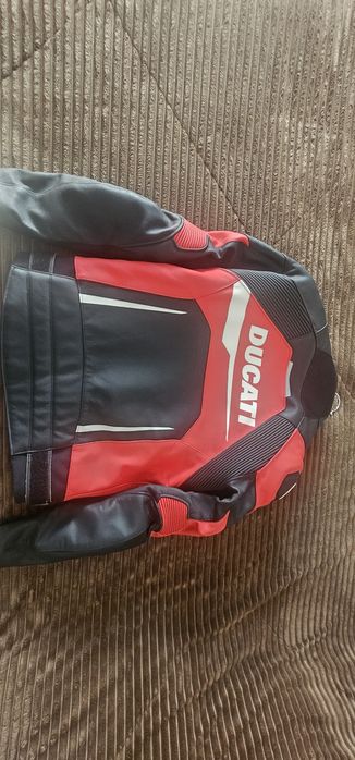 Casaco da ducati en couro