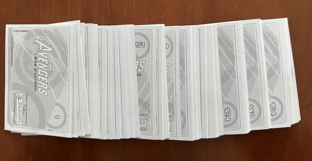 Coleção de cromos Panini - Vingadores - A ERA DE ULTRON