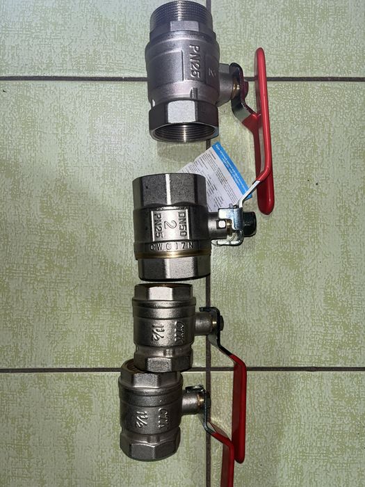 Продам Крани кульовий(шаровий) 2 дюйма(DN50),1.5 дюйма(DN40)