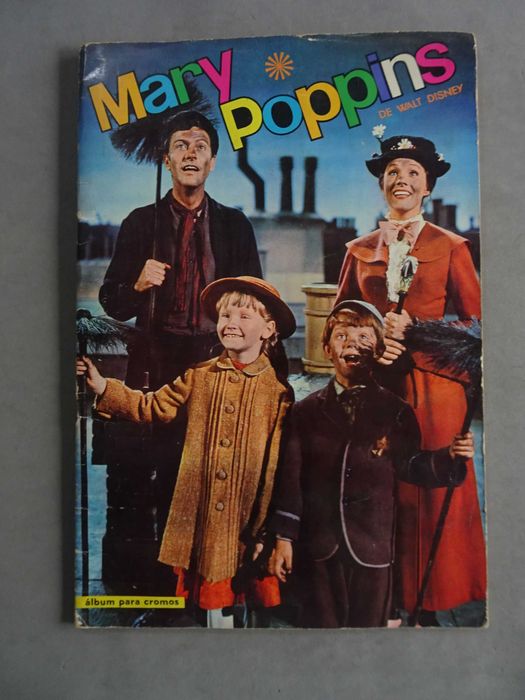 Caderneta de cromos completa Mary Poppins