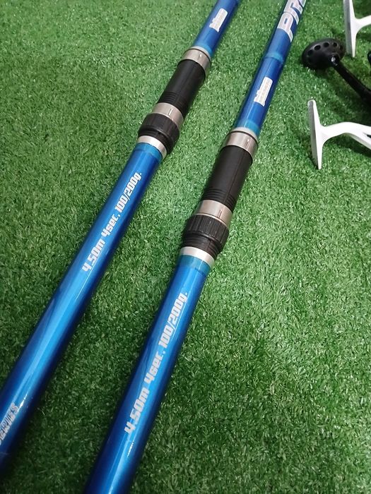 Cana pesca com carreto