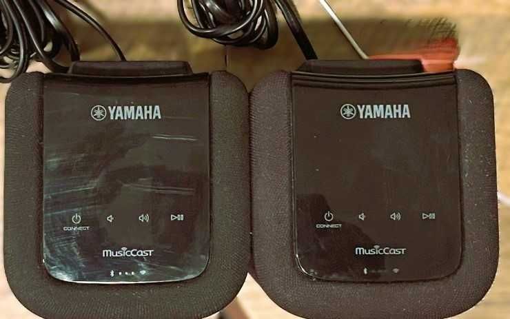 2 x Yamaha WX-010 MusicCast - Estado Impecável, WiFi/AirPlay Hi-Res!