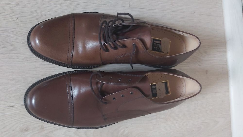 Nowe buty męskie z Holandii M.John skora naturalna