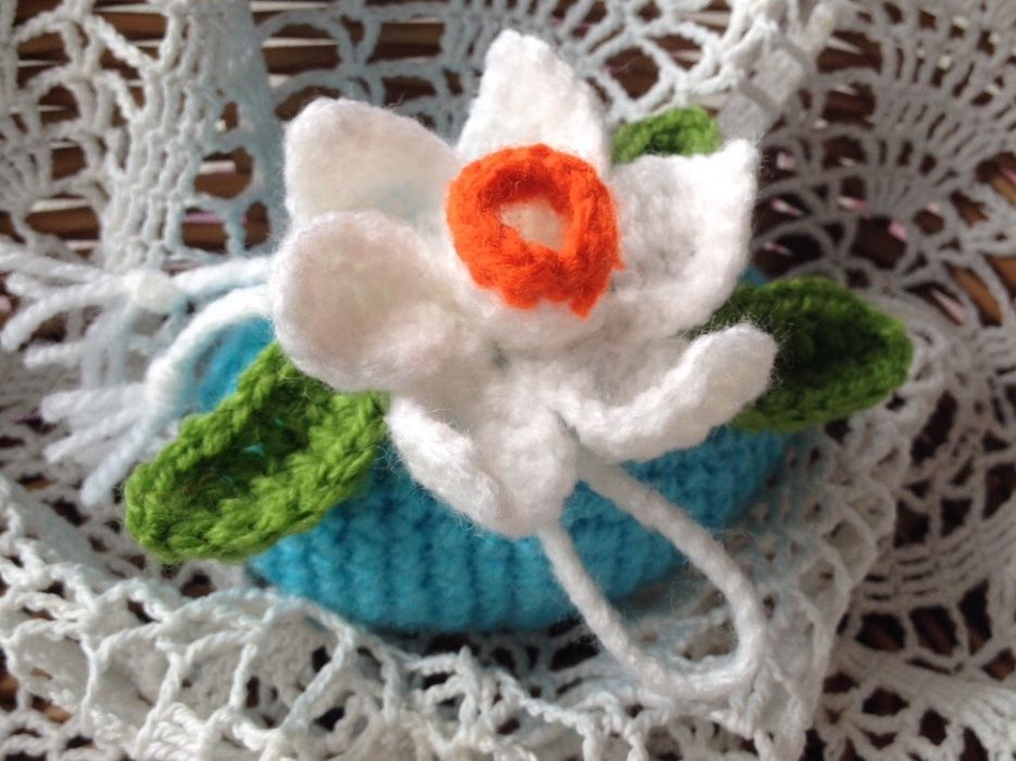 Pisanka jajko szydełkowe crochet rękodzieło