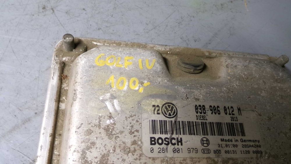 Gru5 Sterownik silnika komputer volkswagen golf IV wysyłka