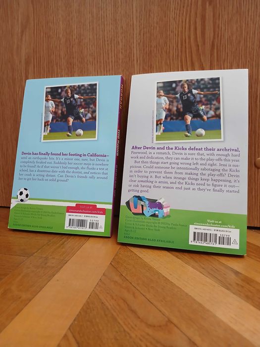 A.Morgan "The Kicks" (2 book series) (2 книги для детей на английском)