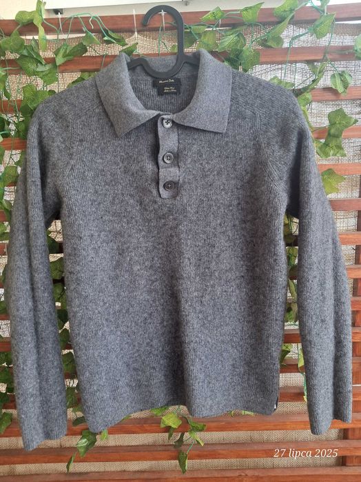 Sweter Massimo Dutti dla chłopca wełna