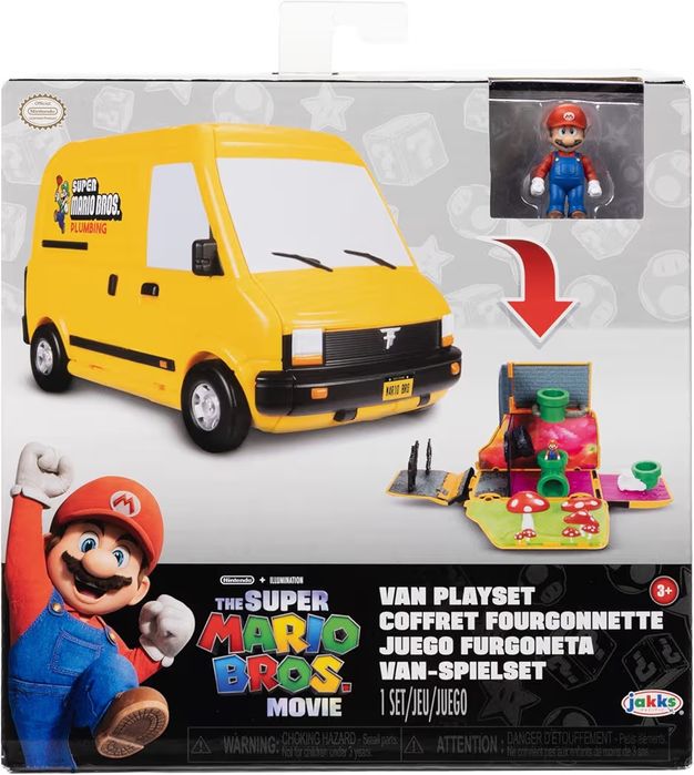 Super Mario Van rozkładany