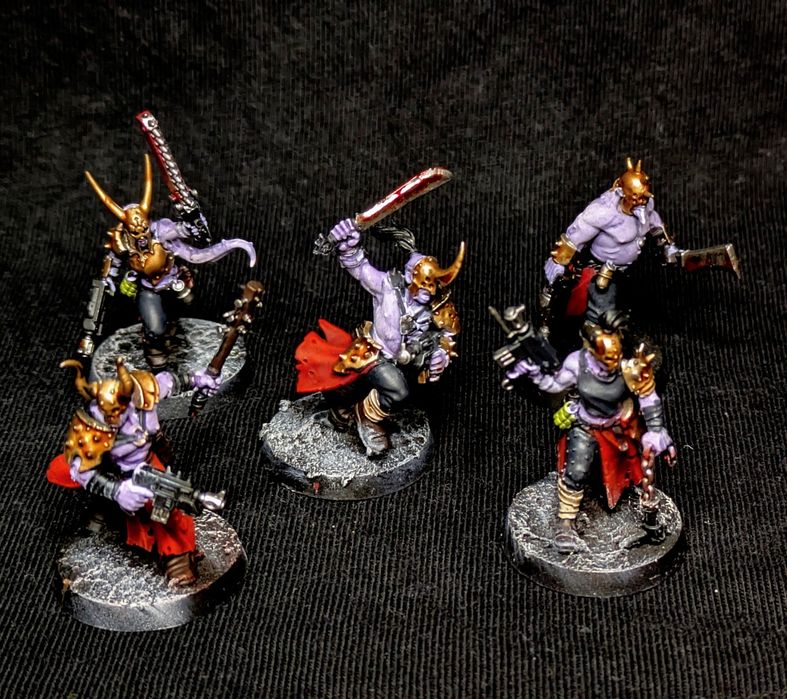 Warhammer 40K Chaos Space Marines Chaos Cultists