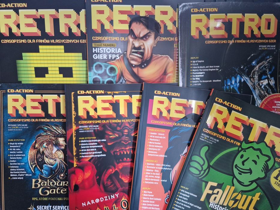 CD Action Retro 1-7 NOWE
