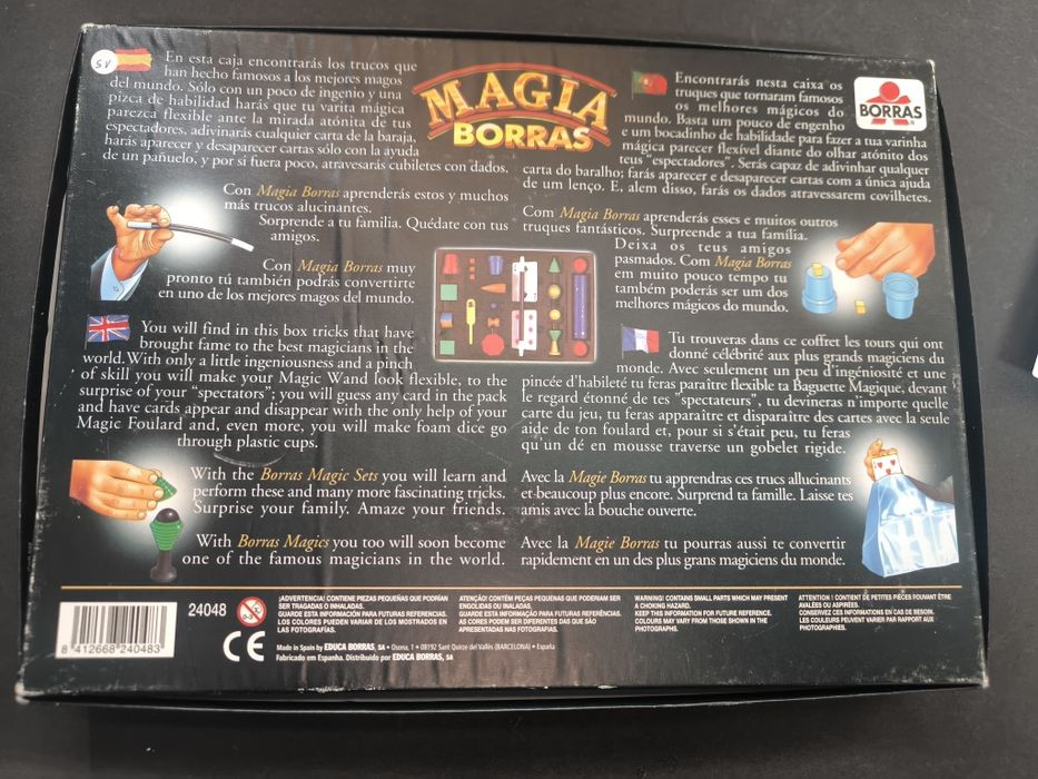 Kit Magia Borras Classic - 100 Truques
Desperta o mágico que há em ti!