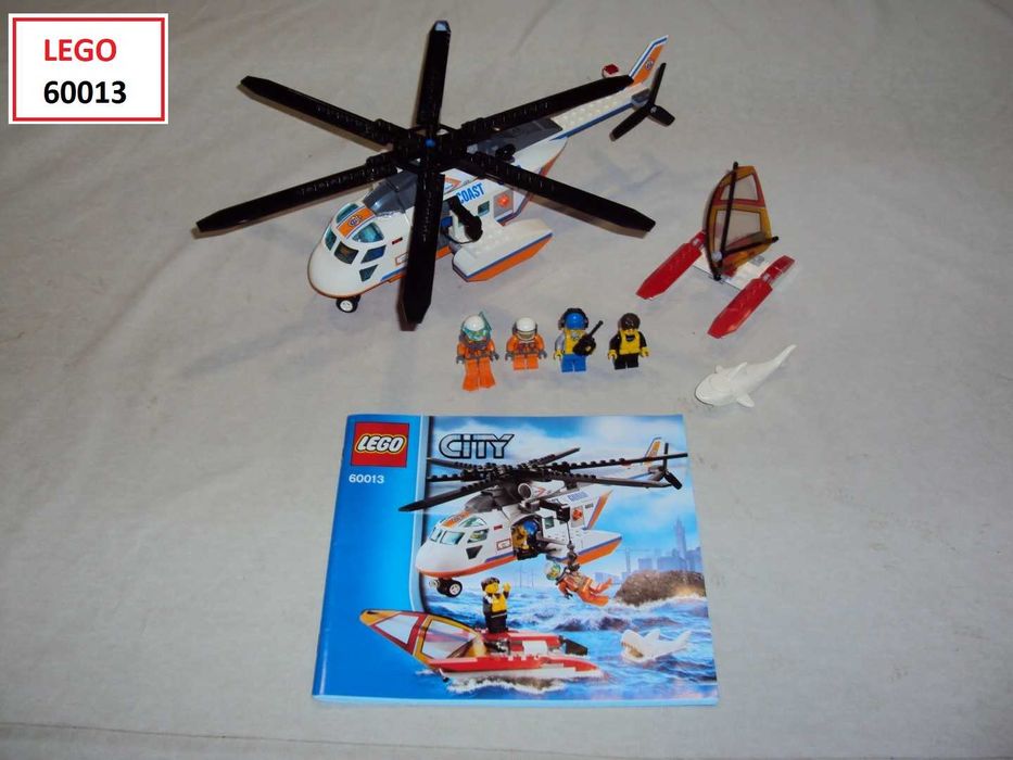 LEGO CITY: 60182; 60013; 60116; 60147; 4642; 60012; 3222; 6011