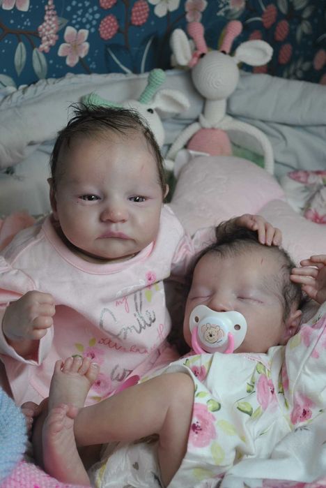 lalka reborn cudowne siostrzyczki realistyczne wysyłka