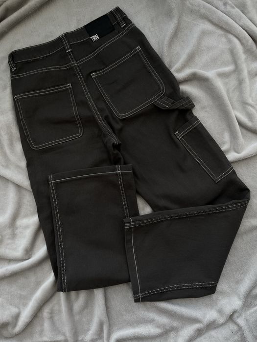 Штани сірі карго