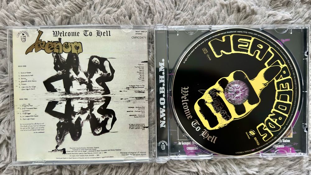 Venom - Welcome To Hell CD