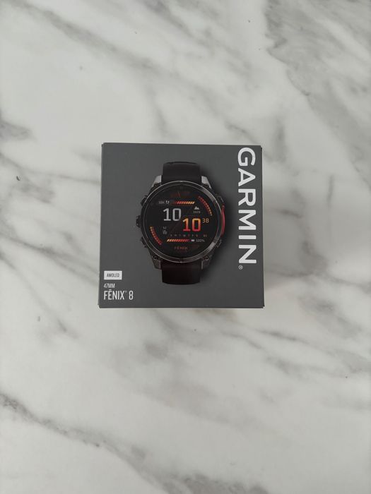 Zegarek Garmin Fenix 8 AMOLED 47mm Smartwatch GPS Nowy