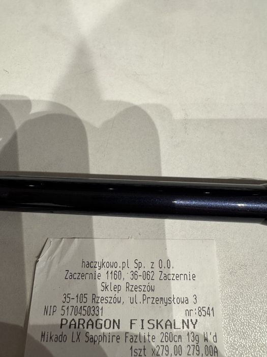 Spinning Mikado LX Sapphire Fazlite Spin 260cm 13g