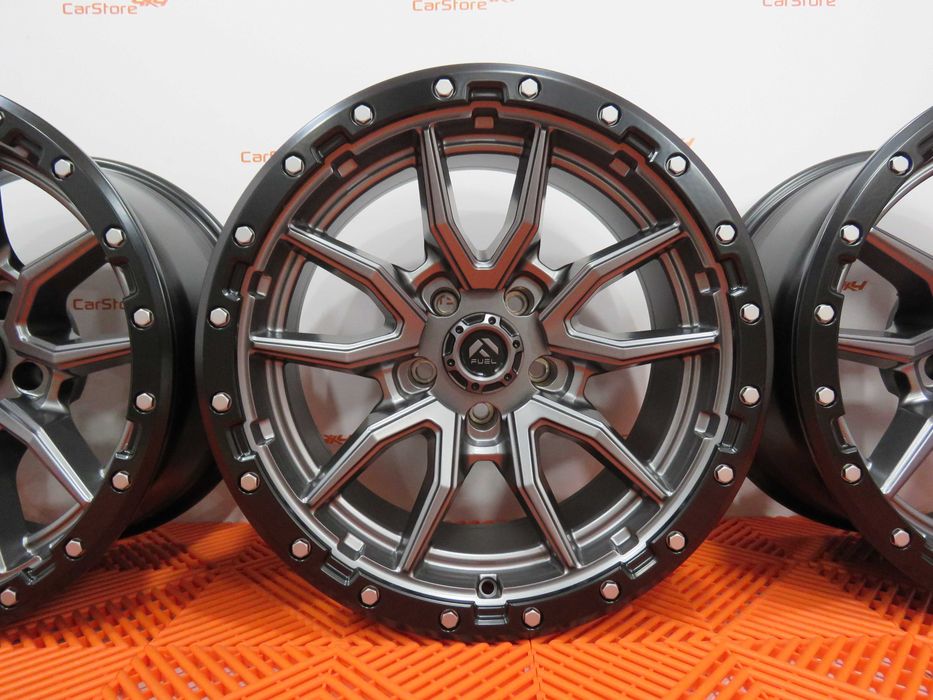 Jantes Fuel Rebel 18 x 9j et -12 5 x 127 Look Beadlock
