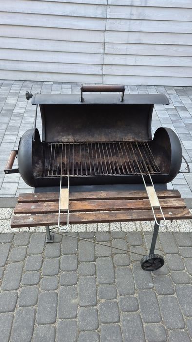 Grill węglowy 60 x 30 samodzielnej produkcji SOLIDY