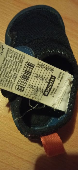 Calcado para bebé andar na água,tamanho 23, Domyos, Decathlon