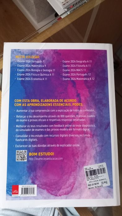 Livro de exame de geografia A