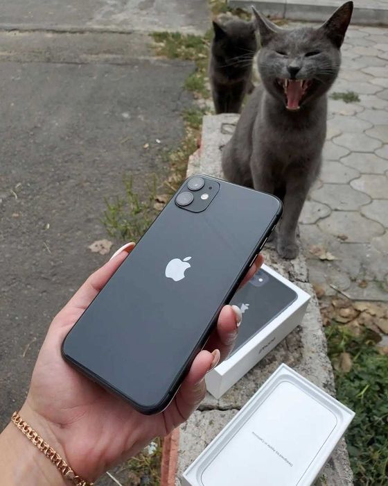 iPhone 11 jetBlack 256 gb Повний комплект. Ідеальний стан!