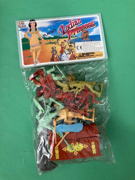 Conjuntos Figuras Índios Indian Princess Anos 90