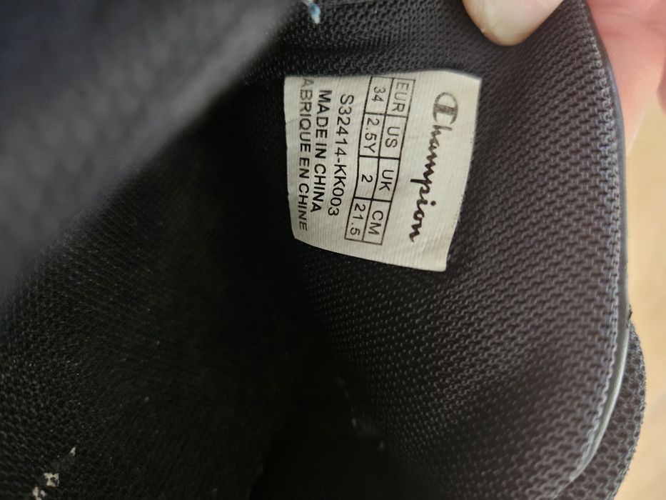 Buty Champion rozmiar 34