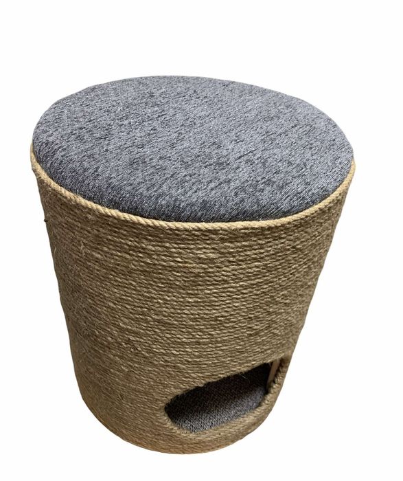 Когтеточка (домик+пуфик)