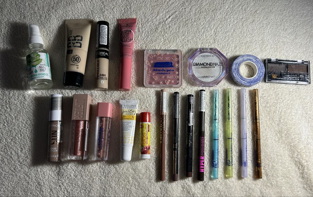 Косметика Maybelline,L’Oreal,Eveline,Glambee,Essence,Catrice,Rimmel