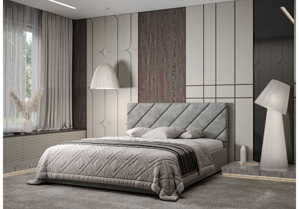 Кровать-подиум Naomi 160—брутальная элегантность и современный комфорт