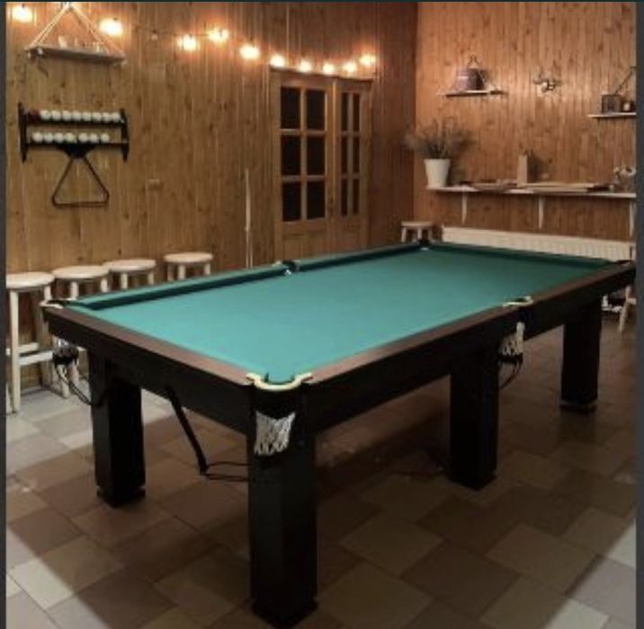 Бильярдный стол производство, стол для бильярда, більярдний стіл