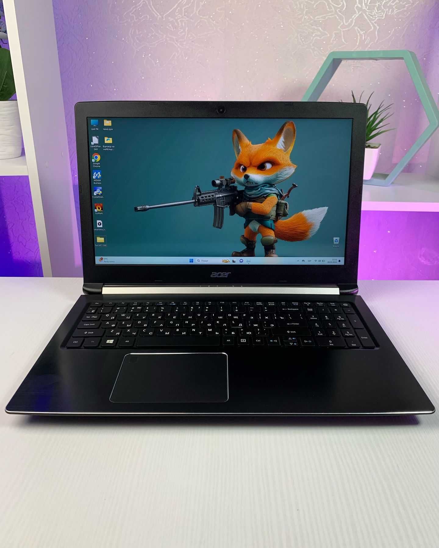 МАЙЖЕ ЗАДАРМА Acer Aspire!!! Ігровий ноутбук ДИСКРЕТНА ВІДЕОКАРТА ...