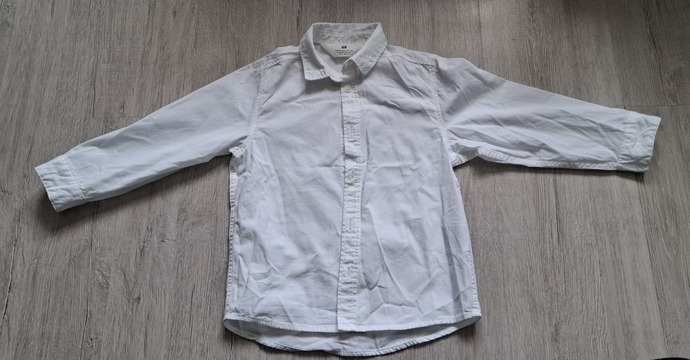 biała koszula H&M 104