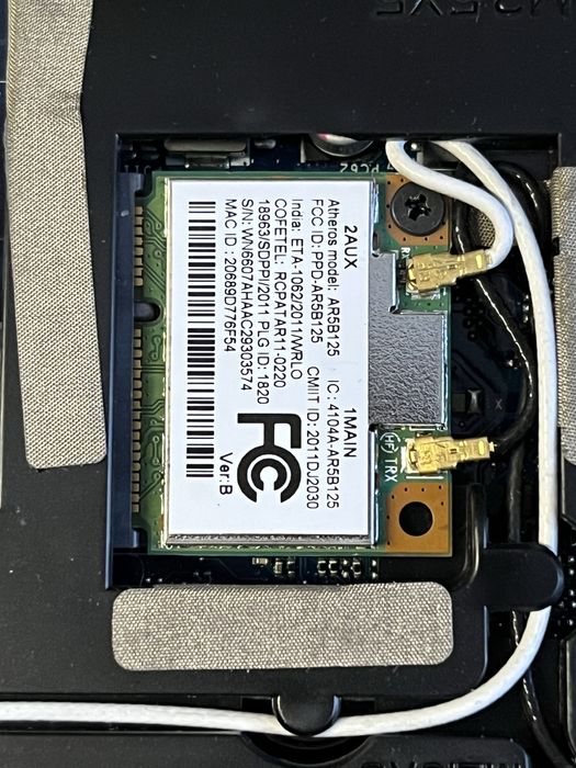 Karta sieciowa Atheros model: AR5B125