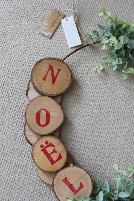 Coroa de Natal "Noel", El corte inglês, novo com etiqueta