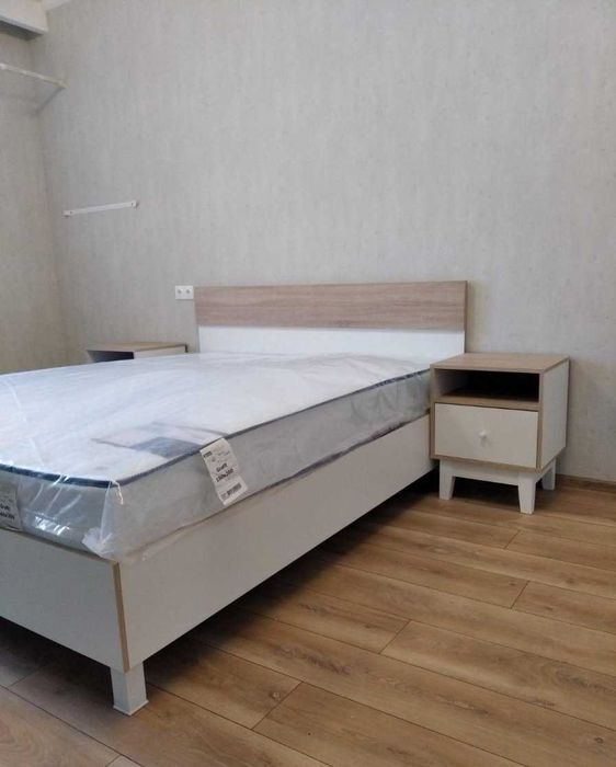 Нове Двоспальне Ліжко Глорія 160 +Орт матрац +вклад