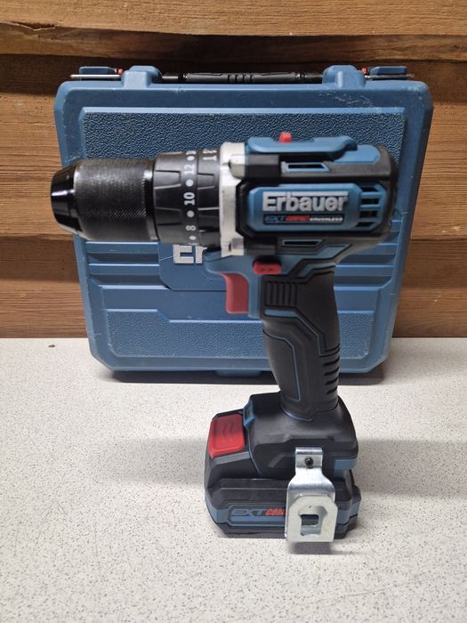 Erbauer Wkrętarka Udarowa Zestaw 2xAku 3.0Ah! F51