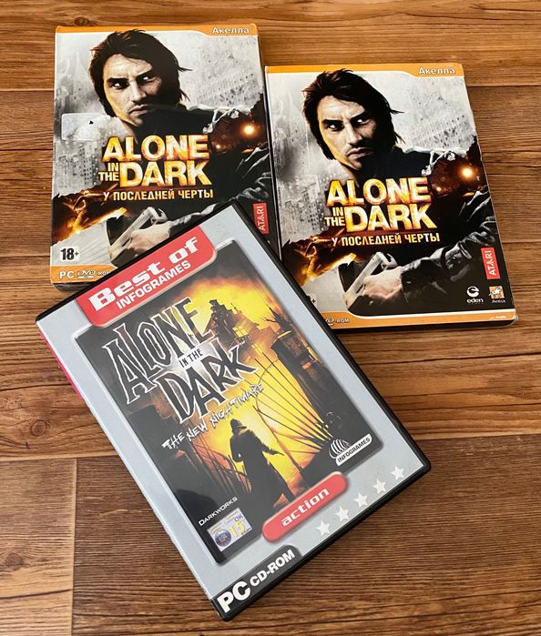 Диски для ПК: Обитель Зла, Resident Evil, Alone in the Dark, Postal Fahrenheit Painkiller Suffering Jericho