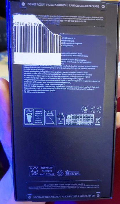 Samsung Galaxy S24 Plus 12/512GB Onyx Black з додатковою гарантією