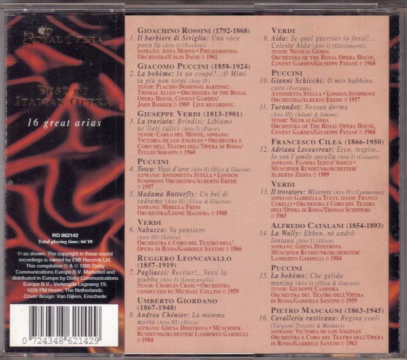 CD - Royal Opera423210570052413441