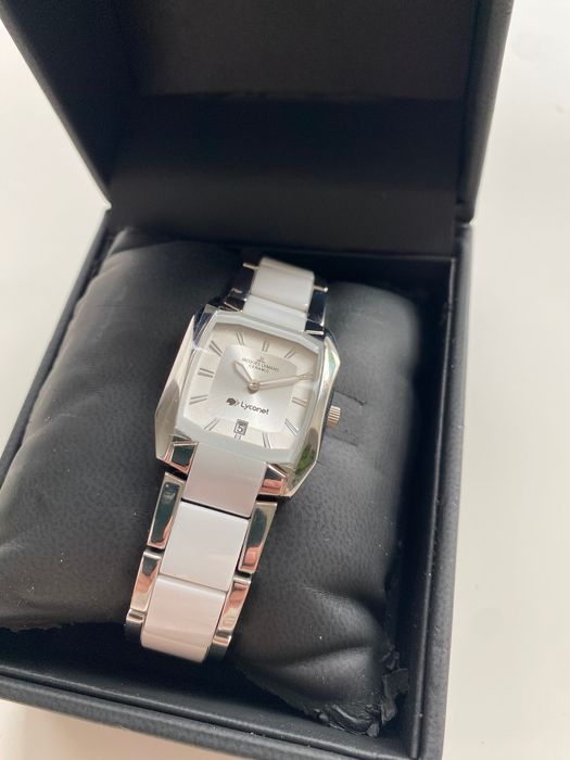 Jacques Lemans Ceramic Lyconet damski zegarek NOWY nieużywany + pudełko
