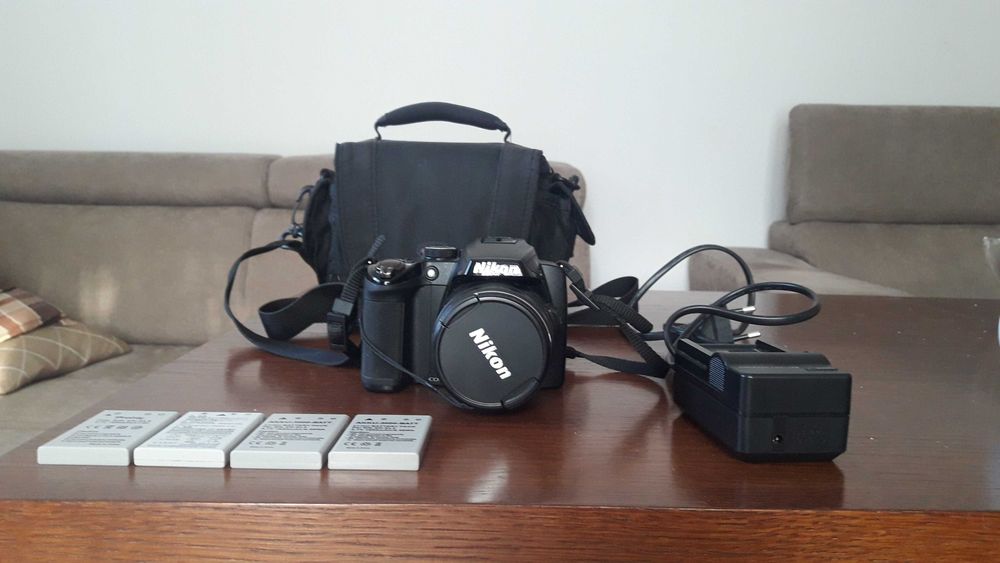 Nikon p500 + torba ładowarka i 4 baterie