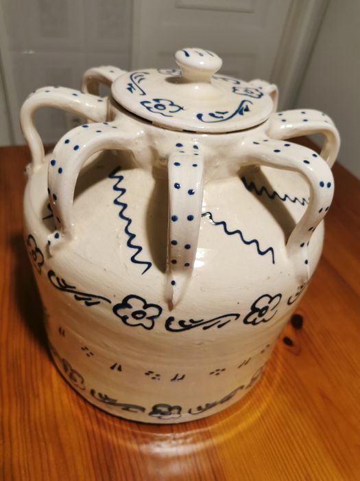 Pote cerámica 8 braços