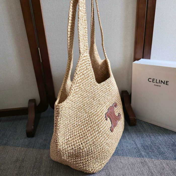 Pleciona torebka Celine classic panier cabas