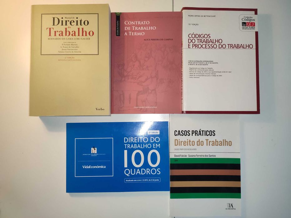Livros de Contabilidade e Direito : Civil, Comercial, Insolvência, etc