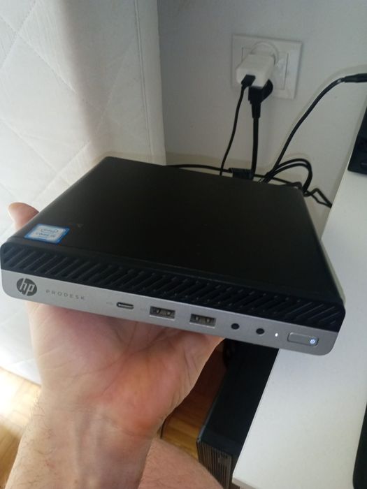 HP Prodesk 600 G3 Mini i5, 16gb, 256gn nvme