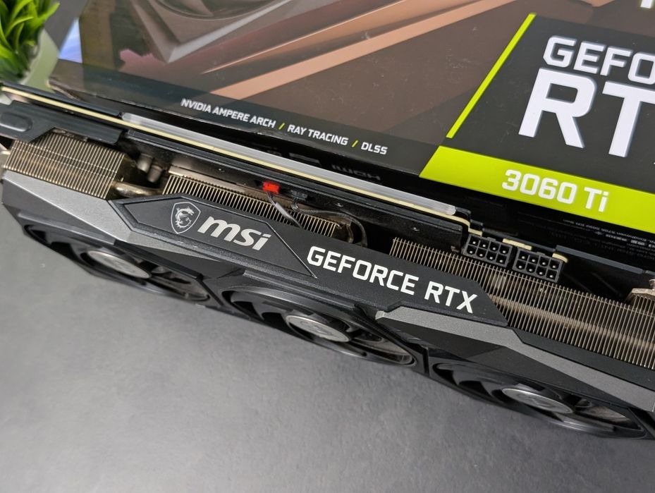 Топова! Відеокарта MSI GAMING Z Trio RTX 3060Ti 8GB (GDDR6) Гарантія
