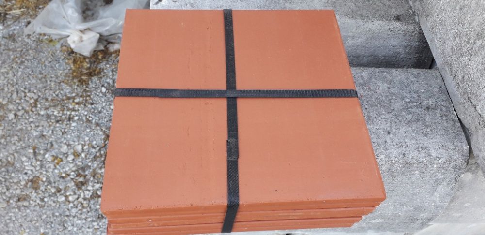 Tijoleira rústica em terra cota 16 x 29 x 29 cm ( grande quantida